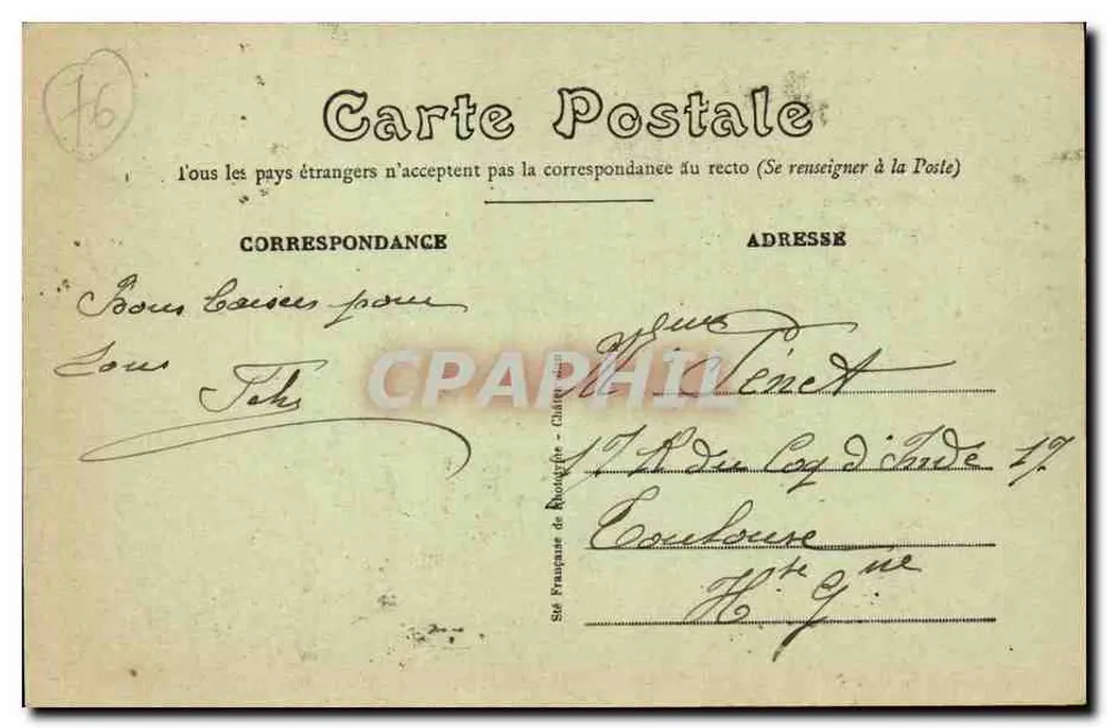 Dieppe — Capela de Brecours — A. Beltenbos editor Dieppe - Verso