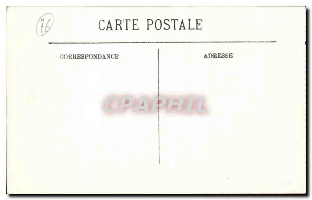 Dieppe — A Entrada das Docas — LL. — N° 13 - Verso