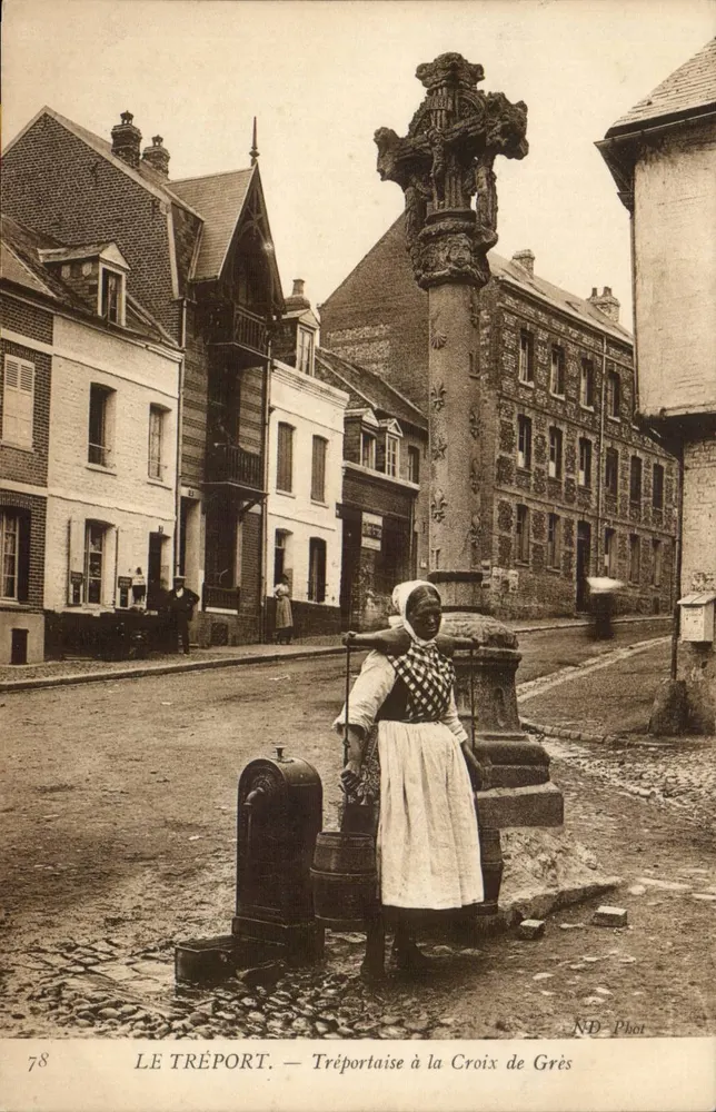 Le Tréport — Tréportaise alla Croix de Grès — ND Phot - Recto