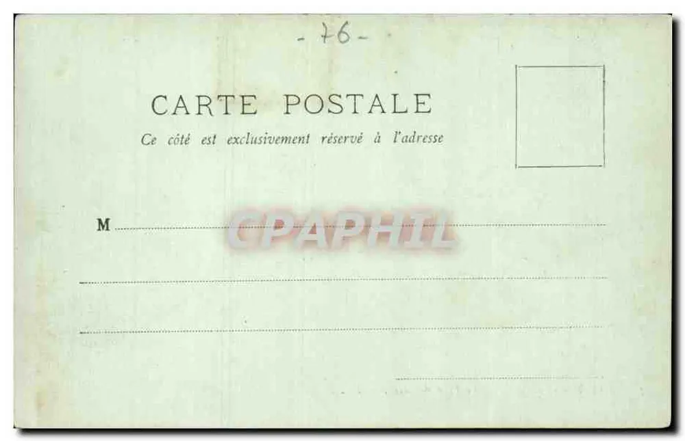 Sainte-Adresse — O Pão de Açúcar — LL. n°73 - Verso