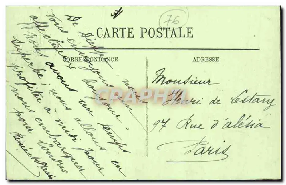 Dieppe — O Casino e as Piscinas — LL. — n°52 - Verso