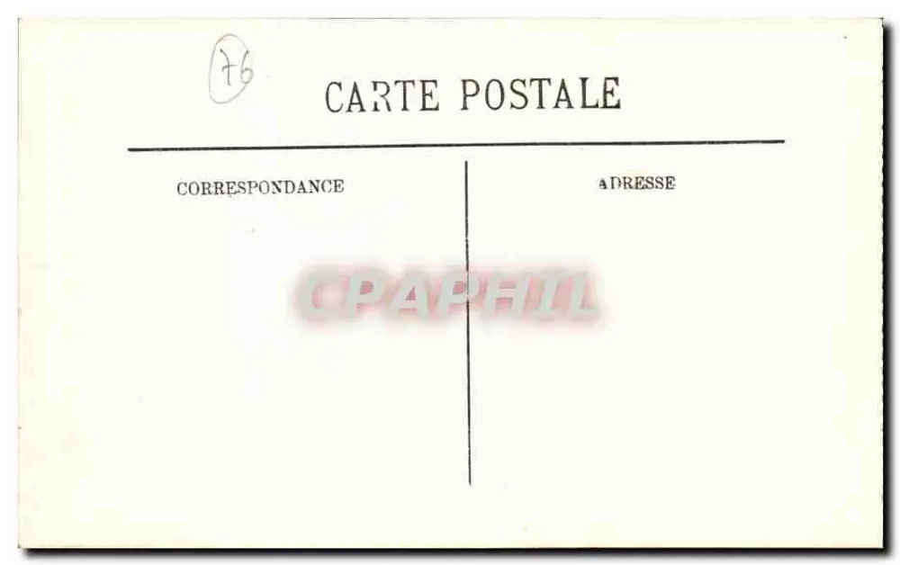 Dieppe — A Pesca aos Caranguejos — LL. - Verso