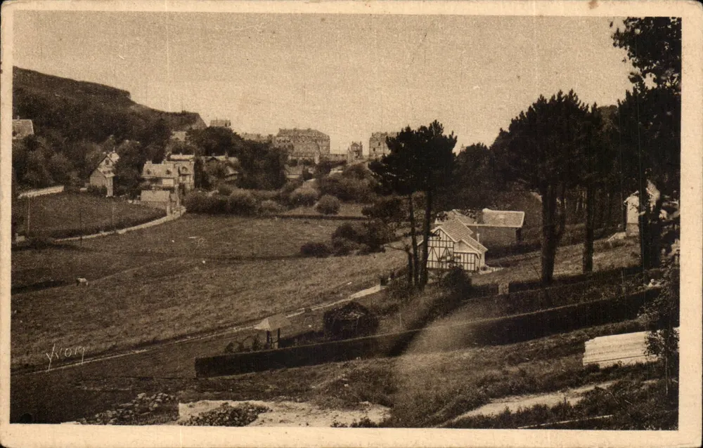 Veulettes (Seine-Inférieure) — O Vale — Edições de Arte Yvon, Paris - Frente