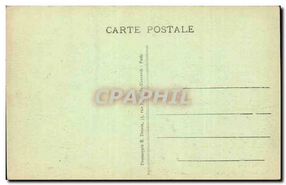 Veulettes (Seine-Inférieure) - Chaumières — Coleção Vve Legres - Verso