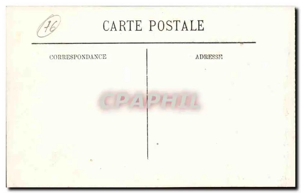 Dieppe — As Torres e o Castelo — LL. — n°15 - Verso