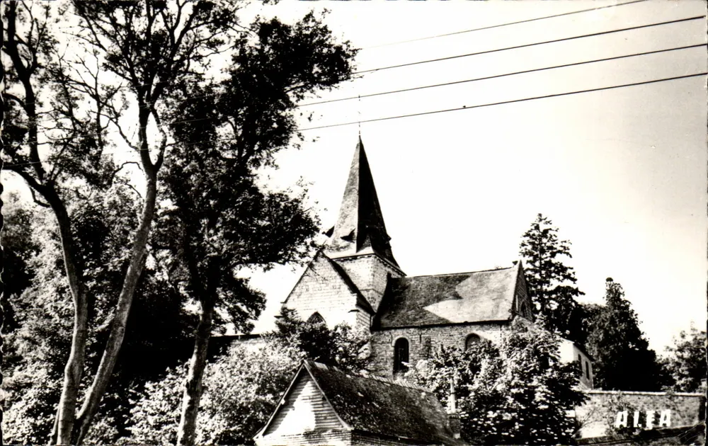 Ouville (Seine-Maritime) — A Igreja — Edição ALFA - Frente