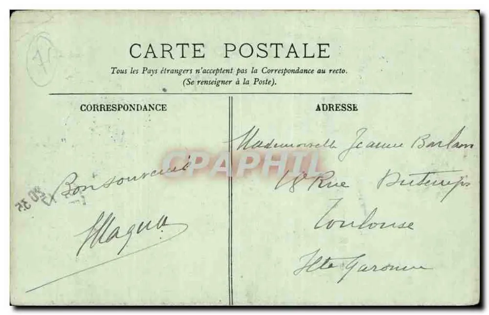 Rouen — Statua di Rollon — LL. - Verso