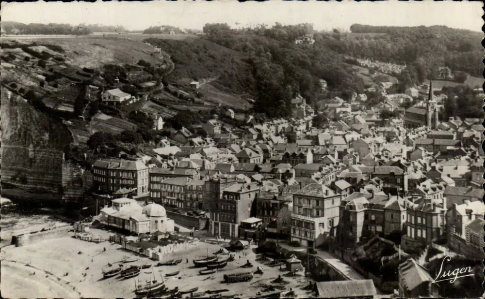 Vista panorâmica de Yport — Luguen - Frente