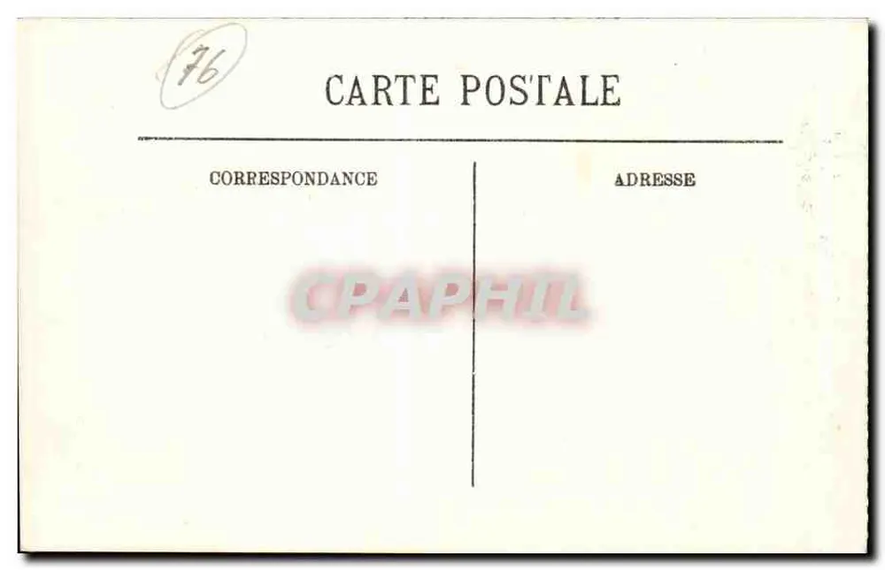 Le Havre — Der Hafen des Handels und der Quai d'Orléans — Verleger unbekannt, Nr. 198 - Rückseite