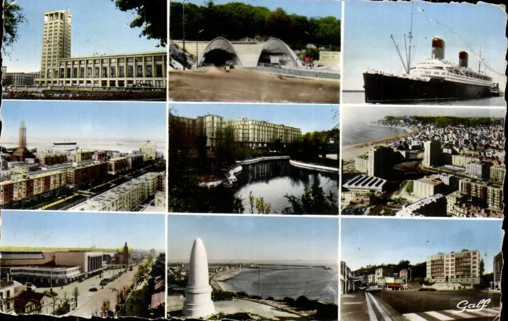 Le Havre — Vista panorâmica — Edições Galf - Frente
