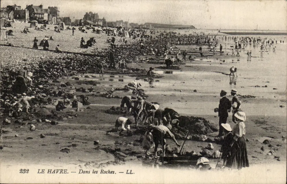 Le Havre — Nas Rochas — LL. — n° 232 - Frente