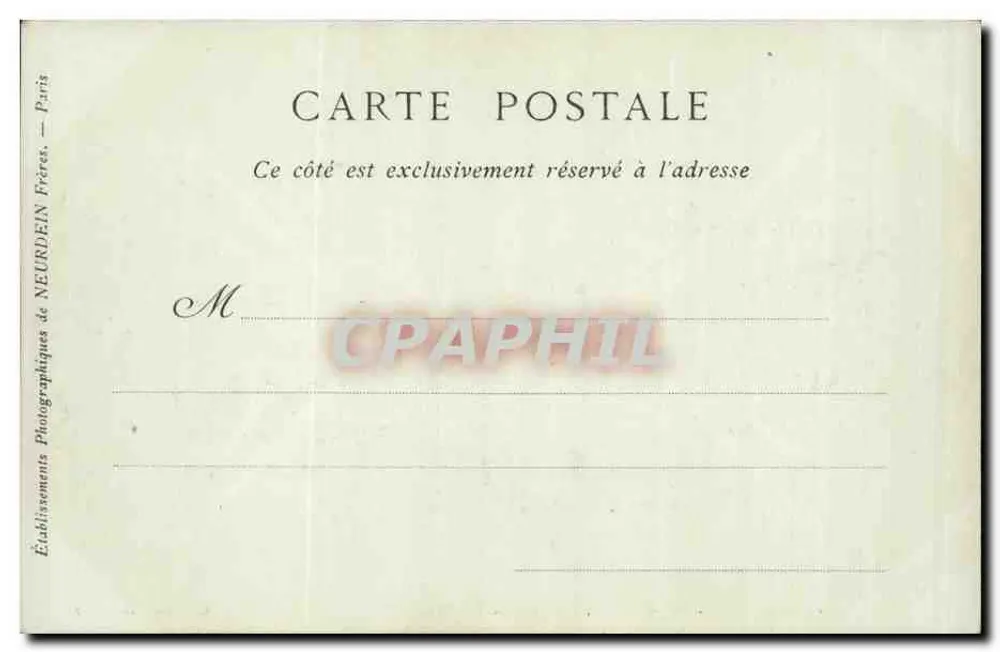 Le Tréport — Das Casino, Aufnahme von der Esplanade — Collections ND Phot - Rückseite