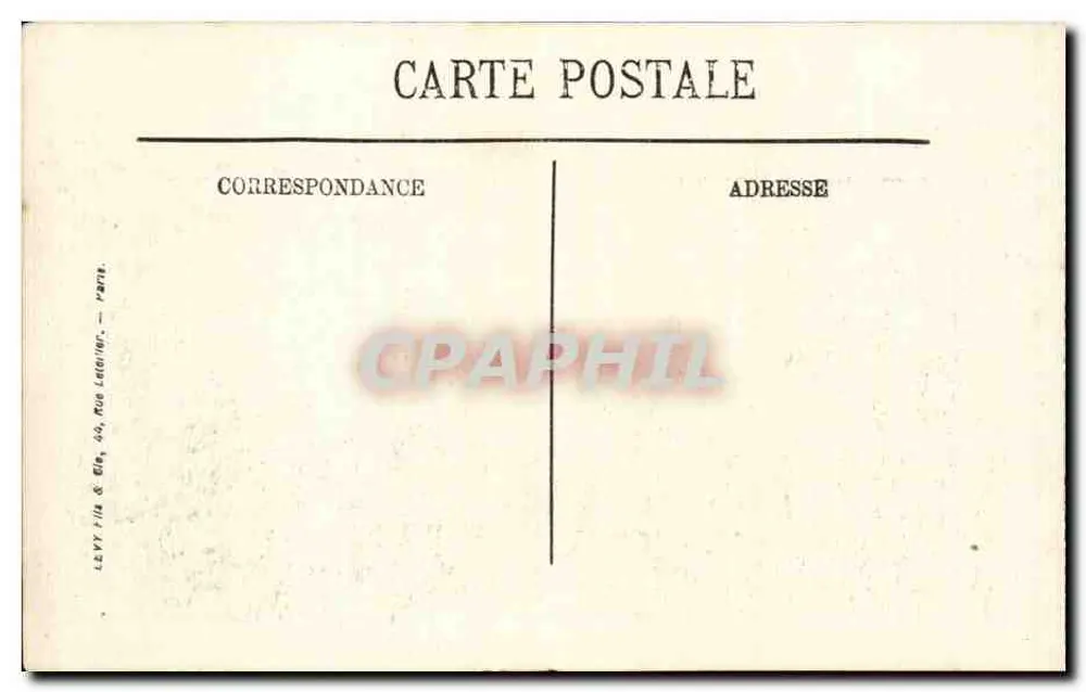 Le Havre und Sainte-Adresse — Panoramablick — Vist Paris, n° 621 - Rückseite