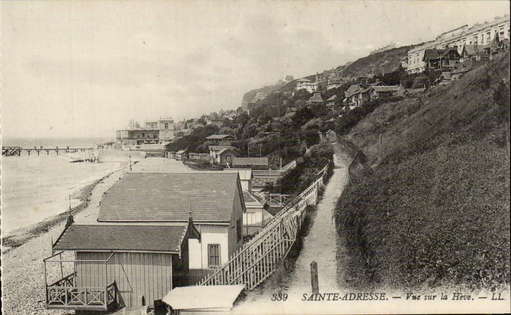 Sainte-Adresse — Ansicht der Heve — LL, n° 339 - Vorderseite