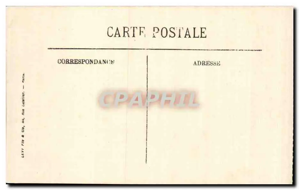 Sainte-Adresse — Ansicht der Heve — LL, n° 339 - Rückseite