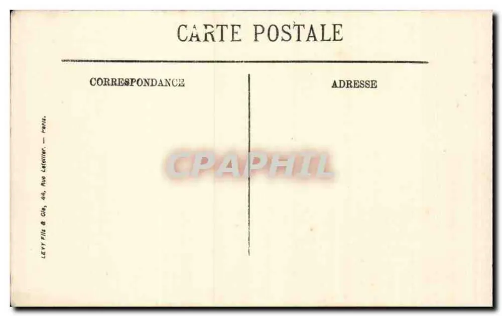 Le Havre — Allgemeiner Blick und die Neue Mole — Visé Paris n. 112 - Rückseite