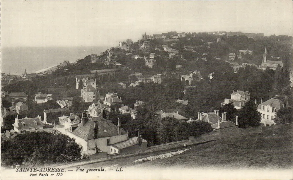 Sainte-Adresse — Vista geral — LL, Visé Paris n° 172 - Frente