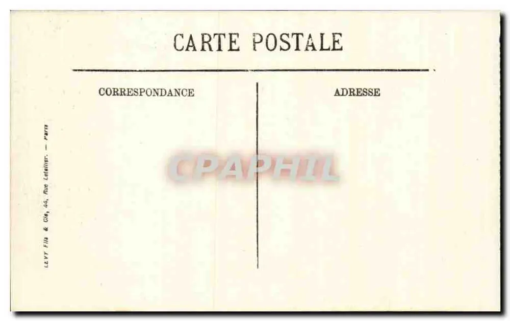 Le Havre — O Pão de Açúcar — LL. — N° 208 - Verso