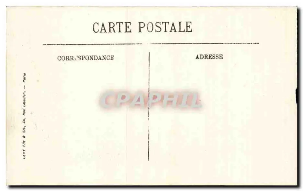 Sainte-Adresse — Route de la Hève und der Maritime Boulevard — LL. - Rückseite