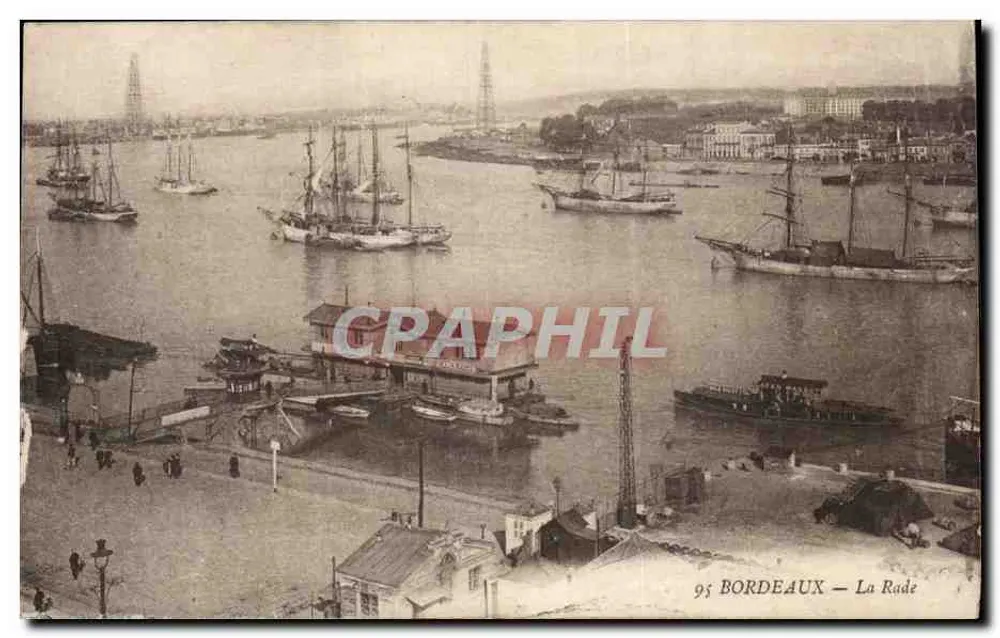 Bordeaux — A Rade — 95 - Frente