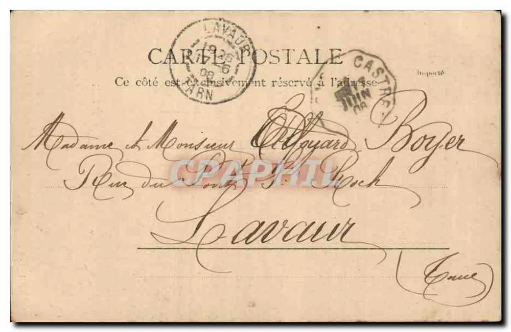 Parte de la Gran Campana en Dijon — editor desconocido, número de serie no visible - Reverso