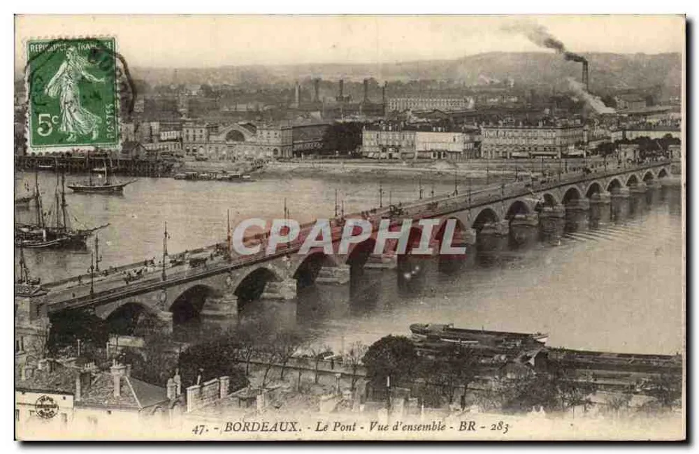 Bordeaux - O Ponte - Vista geral - BR - 283 - Frente