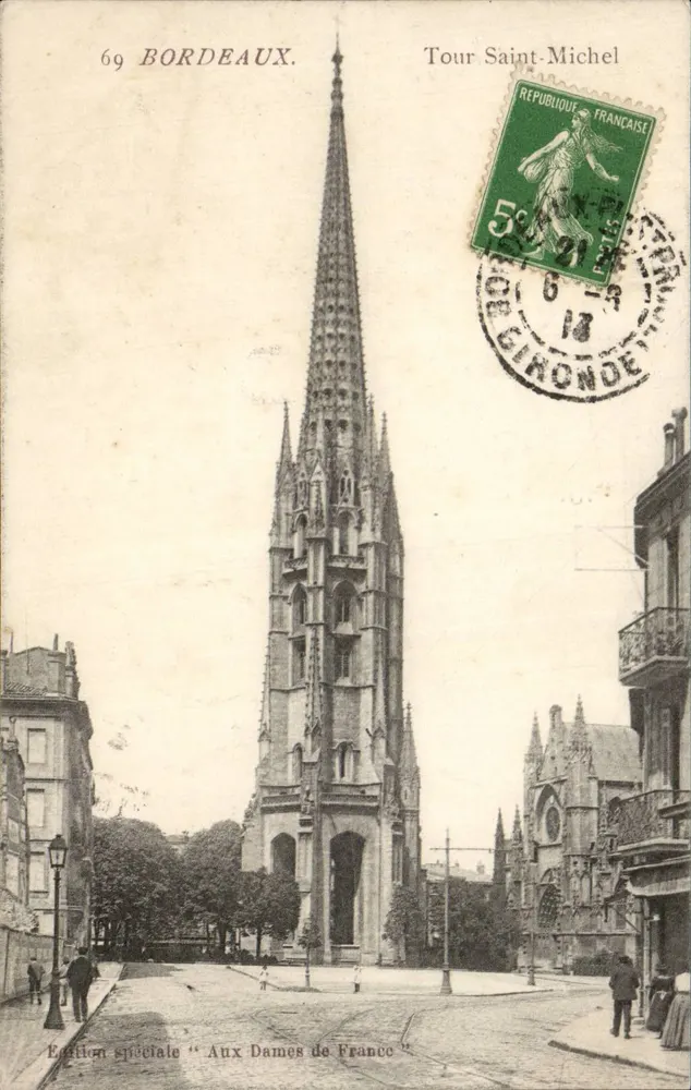Bordeaux — Torre São Miguel — Edição especial 'Para as Senhoras da França' - Frente