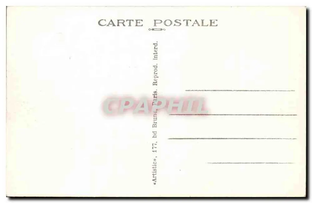 Coirac (Gironde) — Castelo de Haut-Barit — Laronze, Edição 1937 - Verso