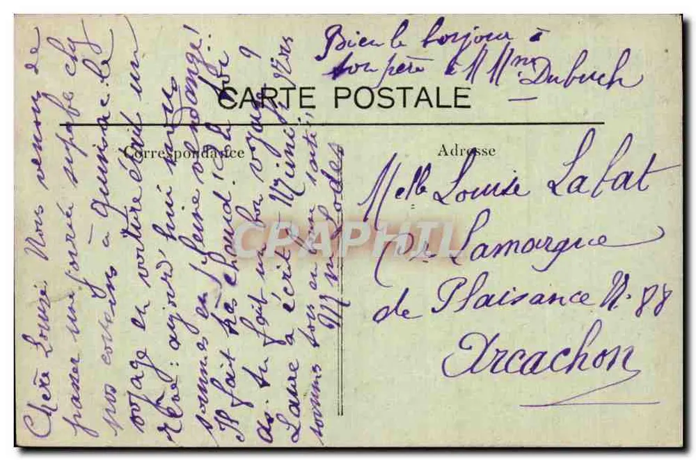 Carda (Gironde) — Der Portal der Kirche und ihre alten Skulpturen — Vincier Fotograf, Bordeaux - Rückseite