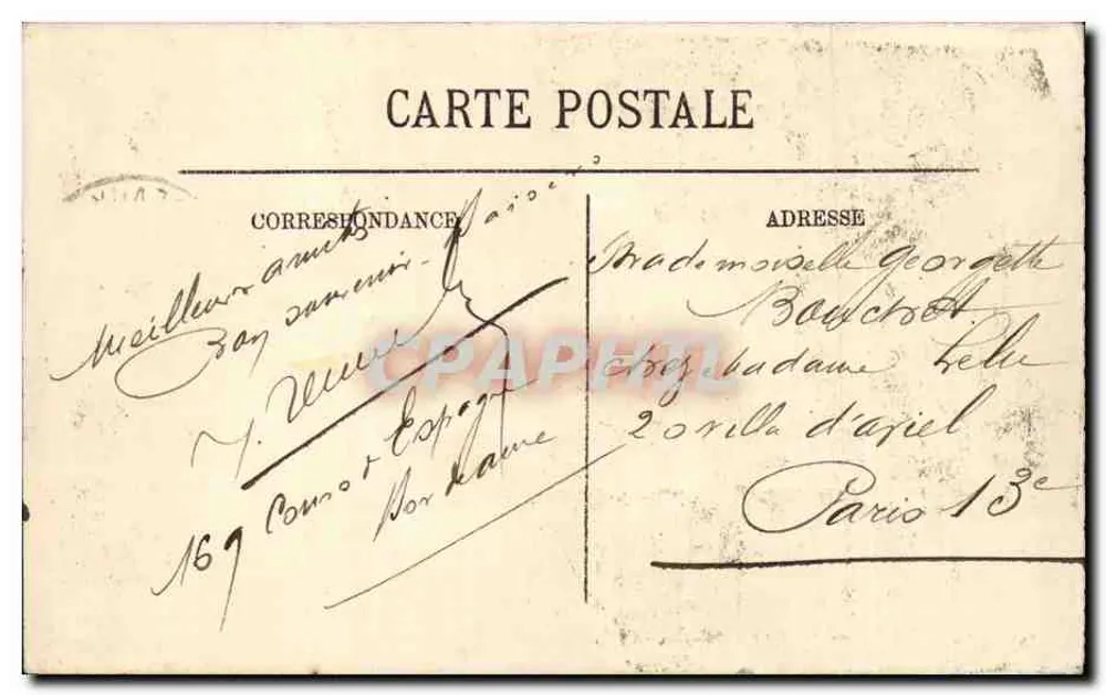 Bordeaux — A Igreja de Santa Cruz — Selecta, n°24 - Verso