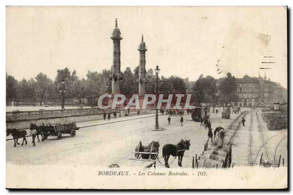 Bordeaux - As Colunas Rostrais - DD. - Frente