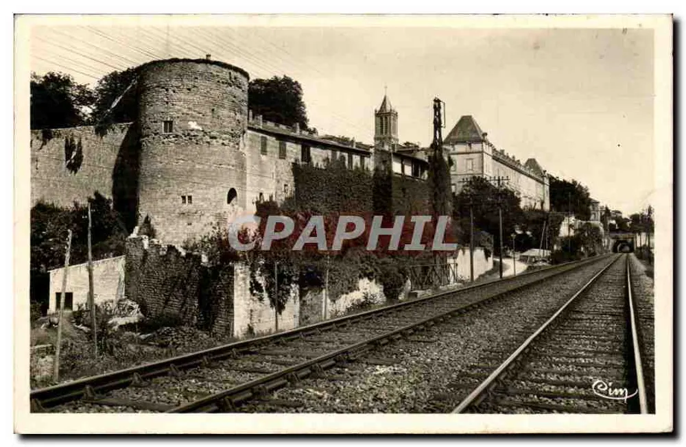 La Réole (Gironde) — Schloss der Vier-Sos — Eingang zum Tunnel — Verlag Cim - Vorderseite