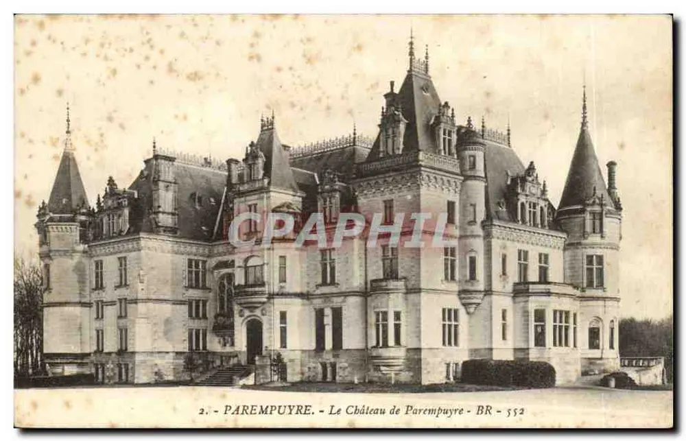 Parempuyre - O Castelo de Parempuyre - BR - 552 - Frente