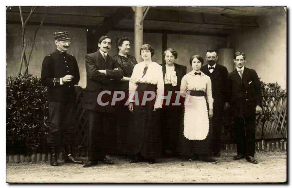 Versammlung am Camp Saint-Médard — E. Glaud, Foto, Bordeaux — Nr. 134, Cours Léon-Hugo - Vorderseite