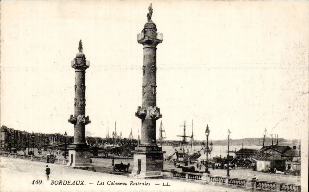 Bordeaux — As Colunas Rostrais — LL. n°140 - Frente