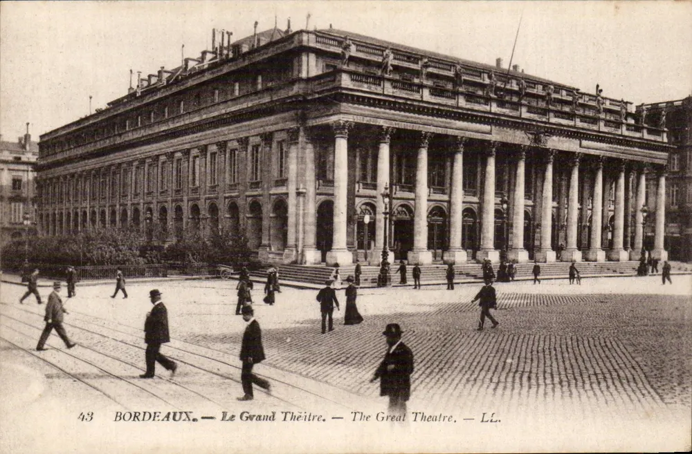 Bordeaux — O Grande Teatro — LL. — n°43 - Frente