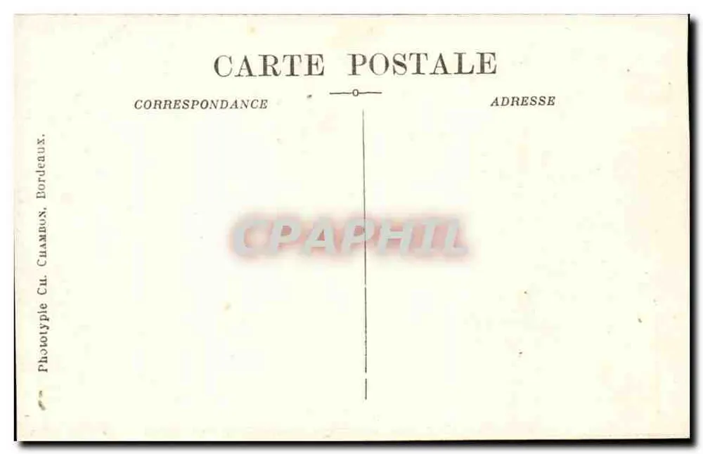 Bordeaux — Colunas rostrais — C.B. - Verso