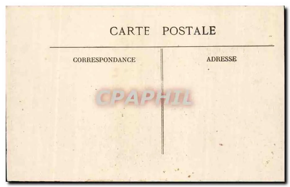 Bordeaux — Perspectiva das Alées de Tourny — R.L. - Verso