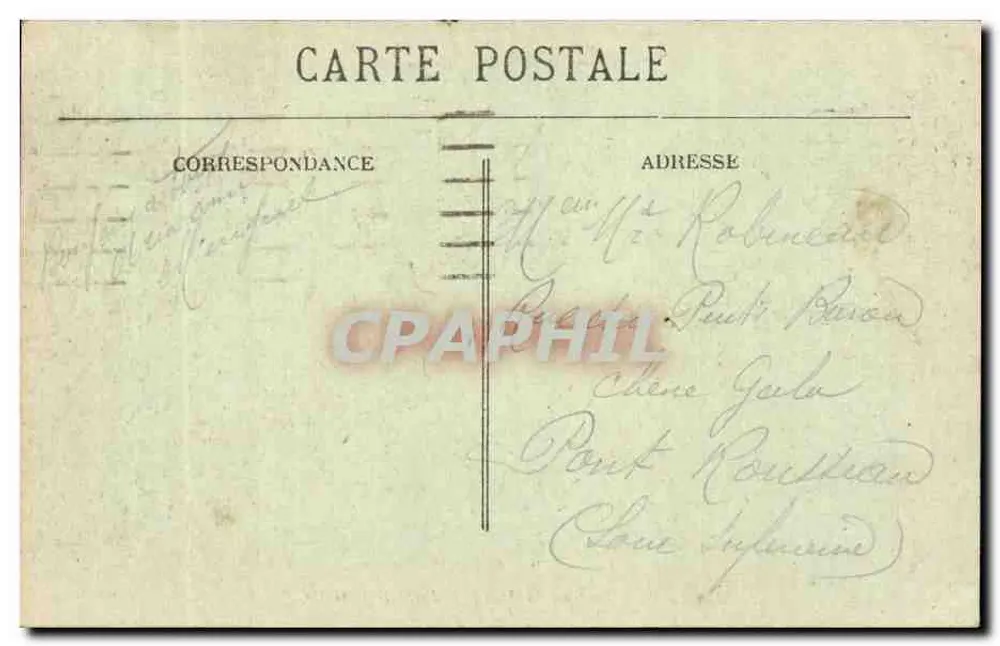 Bahnhof St-Jean - Cie du Midi - Bordeaux - Phototypie Harrel Delboy - Rückseite