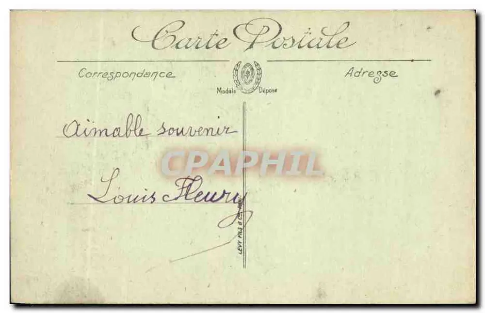 Bordeaux — A Torre Pey-Berland — L.L. n°108 - Verso