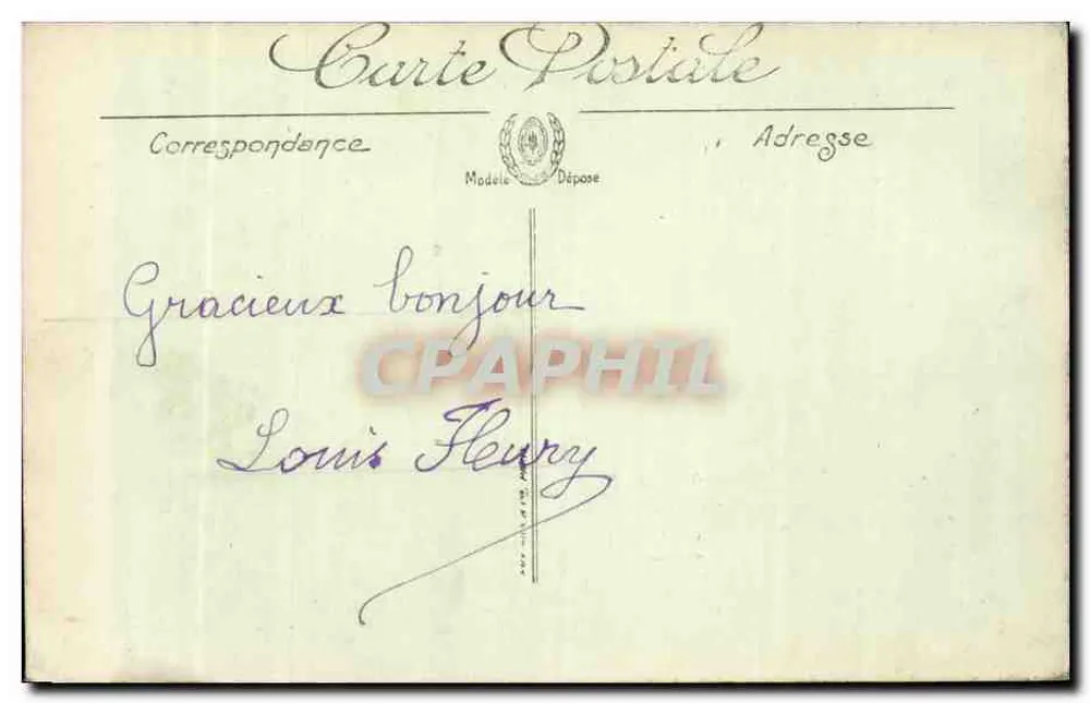 Bordeaux — Katedra — Strzały — LL. - Rewers