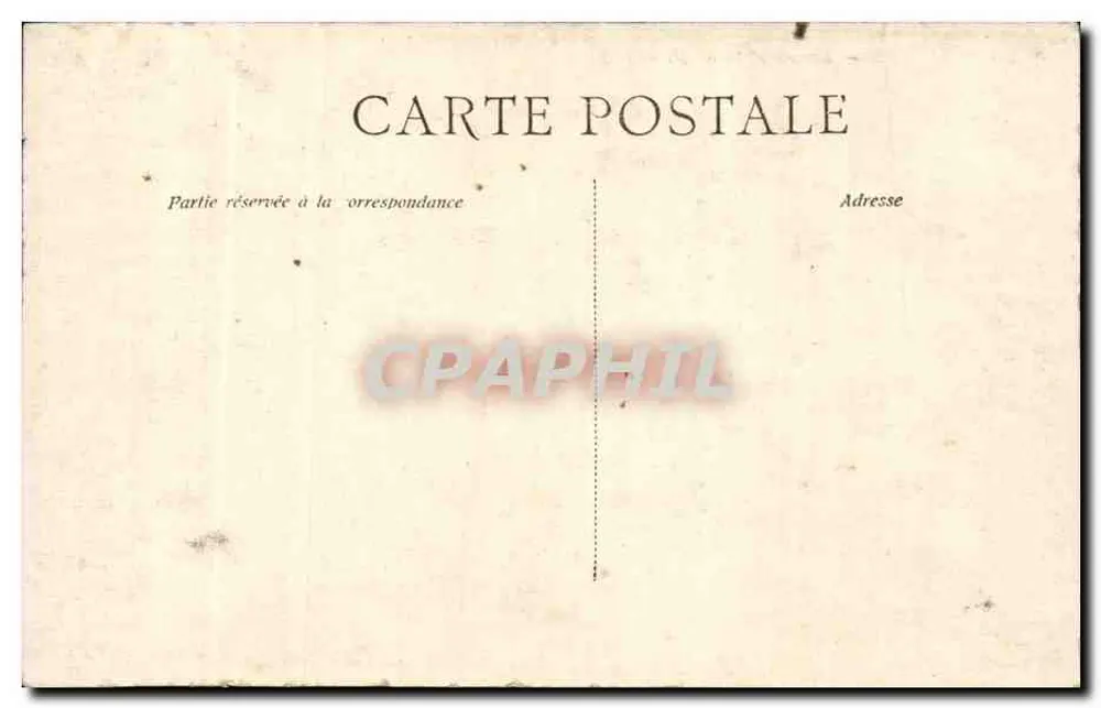 Bordeaux — Monument Gambetta — C.B. - Verso