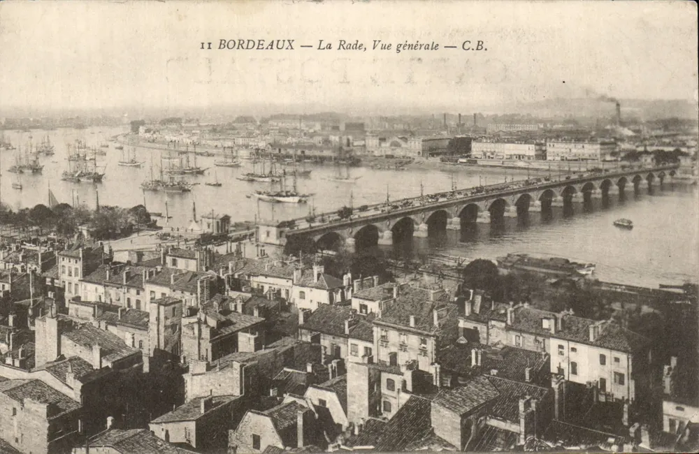 Bordeaux — A Rade, Vista geral — C.B. - Frente