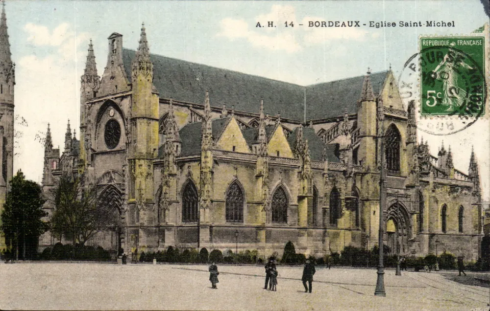 Bordeaux - Igreja de São Miguel — A.H. 14 — editor A.H. 14 - Frente