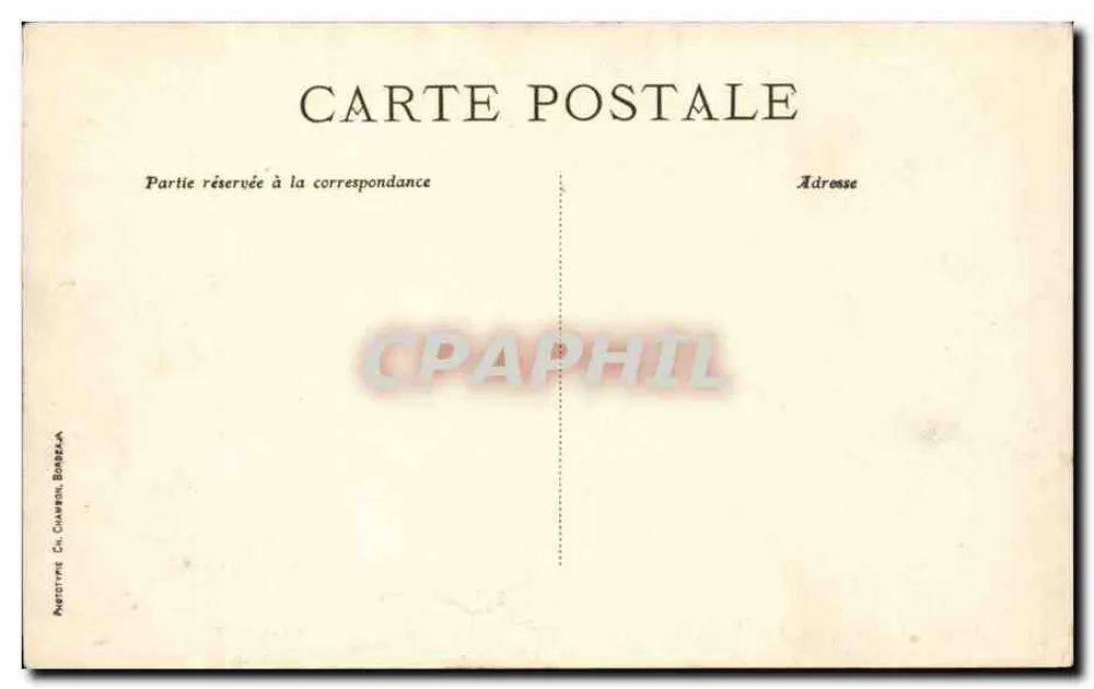 Bordeaux — O Ponte, Vista geral — C. B. - Verso