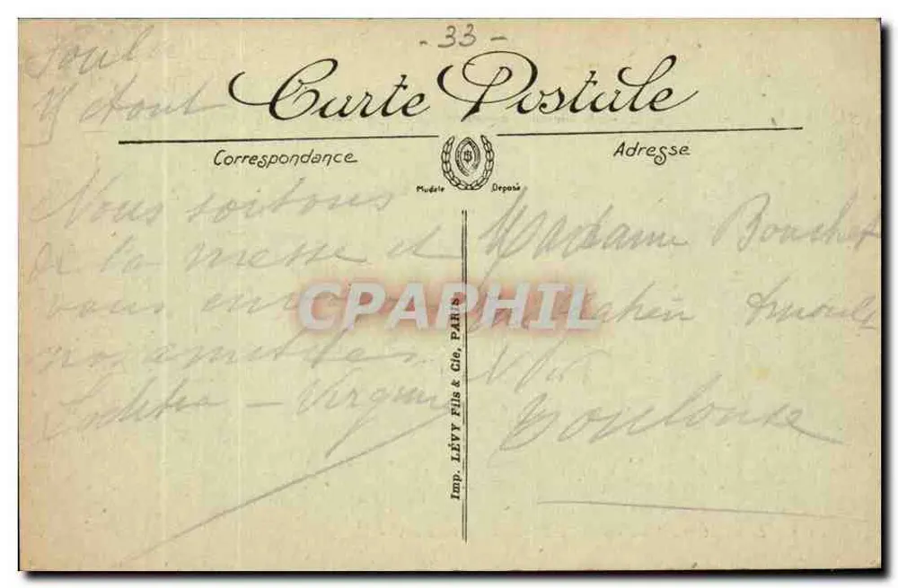 Soulac-sur-Mer — A Basílica — Fachada — LL. - Verso