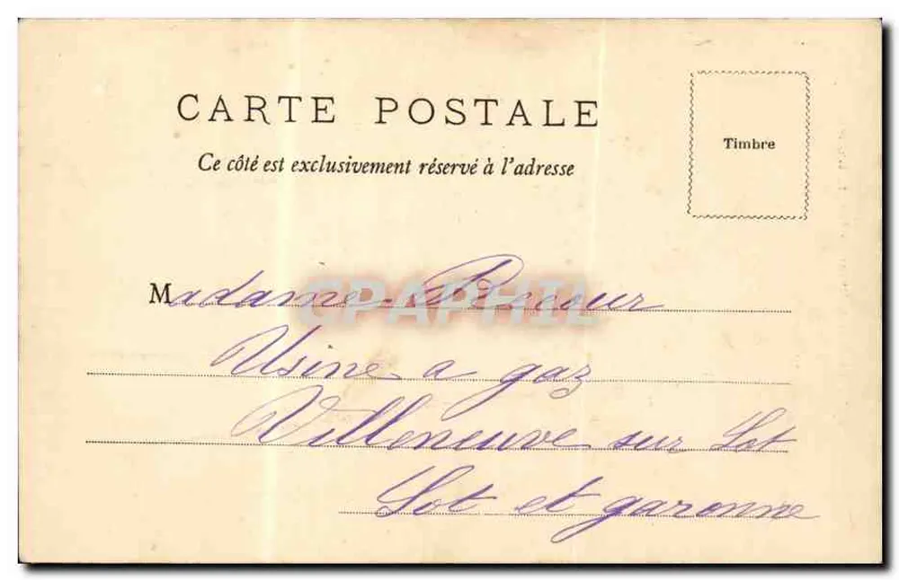 Bazas — Innenansicht der Kathedrale — Sully Petit fils, Buchhändler-Verleger - Rückseite