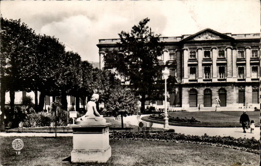 Bordeaux — Jardim da Prefeitura — Éditions Eduug, n°12 - Frente