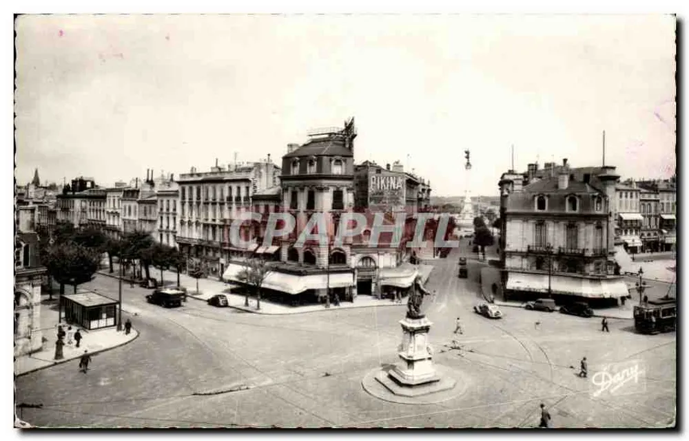 Place Tourny — Bordeaux — Ed. Renaud & Buzaud - Frente