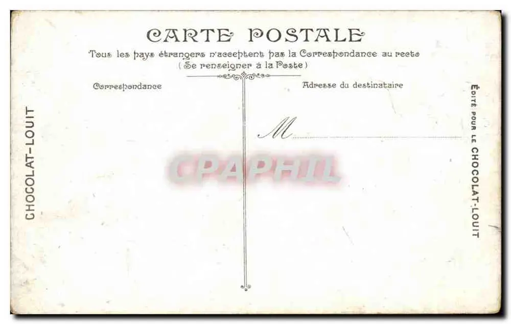 Bordeaux. A Catedral (St-André) — L.V.G. 610 - Verso